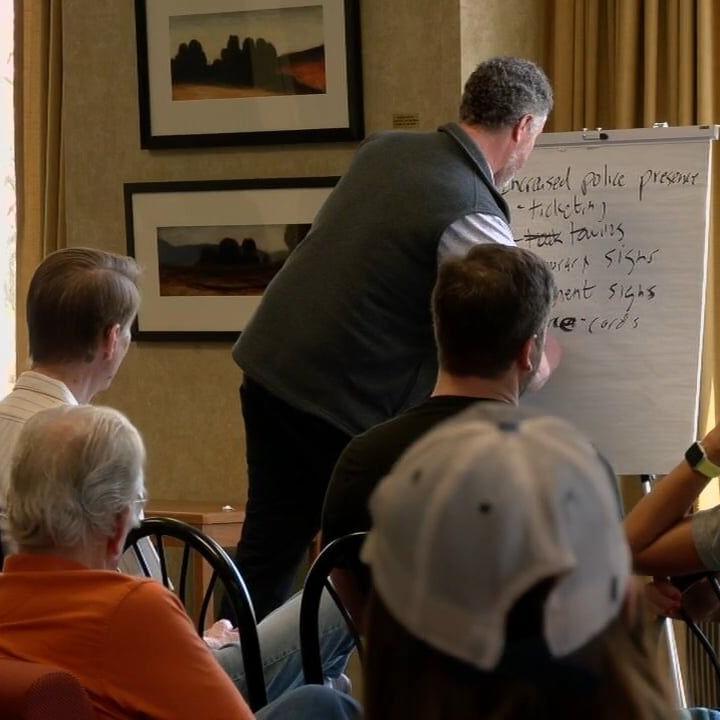 Louisville residents meet to discuss how to increase safety at Cherokee Park's Big Rock